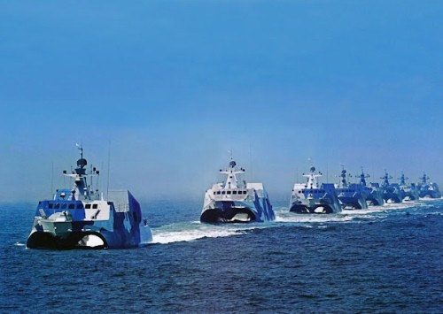 Tàu cao tốc tàng hình lớp Houbei của Hạm đội Nam Hải, Trung Quốc ảnh 27